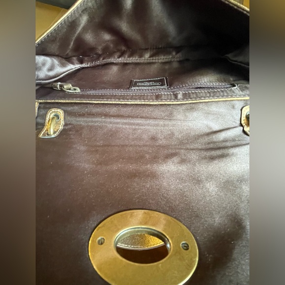 COACH Vintage 65th Anniversary Madison Stripe Flap Shoulder Bag No. 10465 - Picture 14 of 17